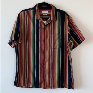Urban Outfitters Striped Button Down